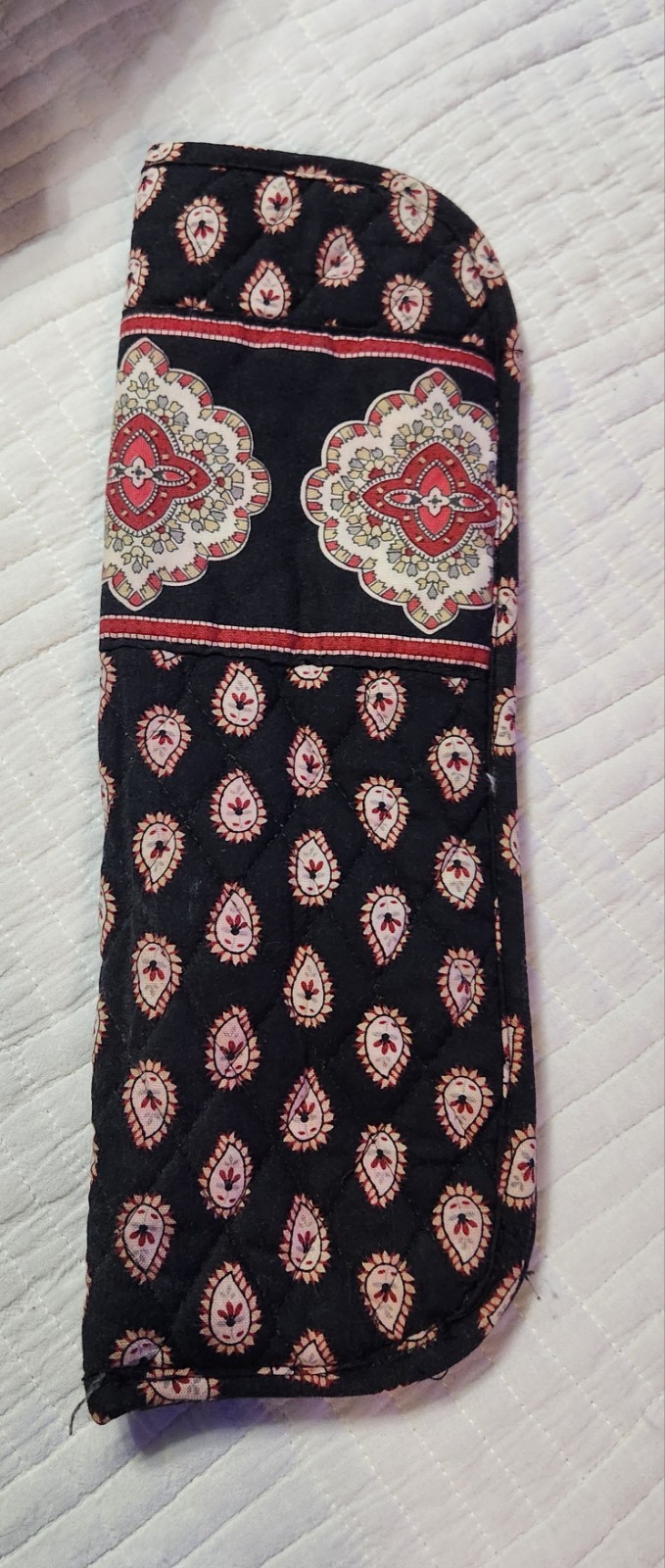 VERA BRADLEY Curling Iron Cover, PLUS Make-up Brush Bag, PLUS Wristlet–3 Items