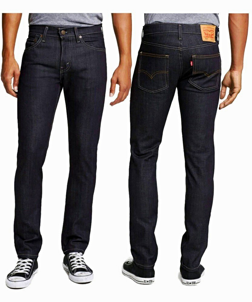 Levi’s 510 Skinny Jeans Men’s 29×29 Dark Wash Stretch Denim Black