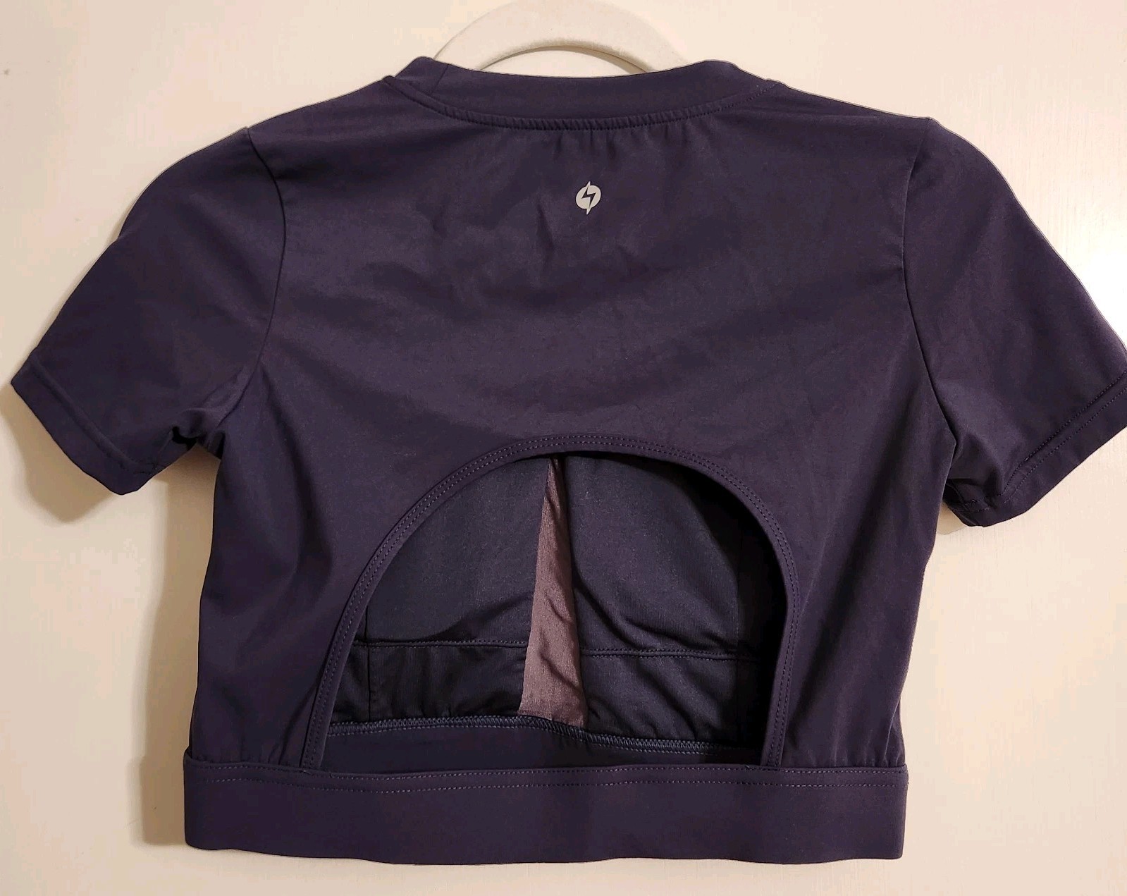 POPFLEX Wander Bra in Granite Activewear Top Women’s Open Back Size XS/S