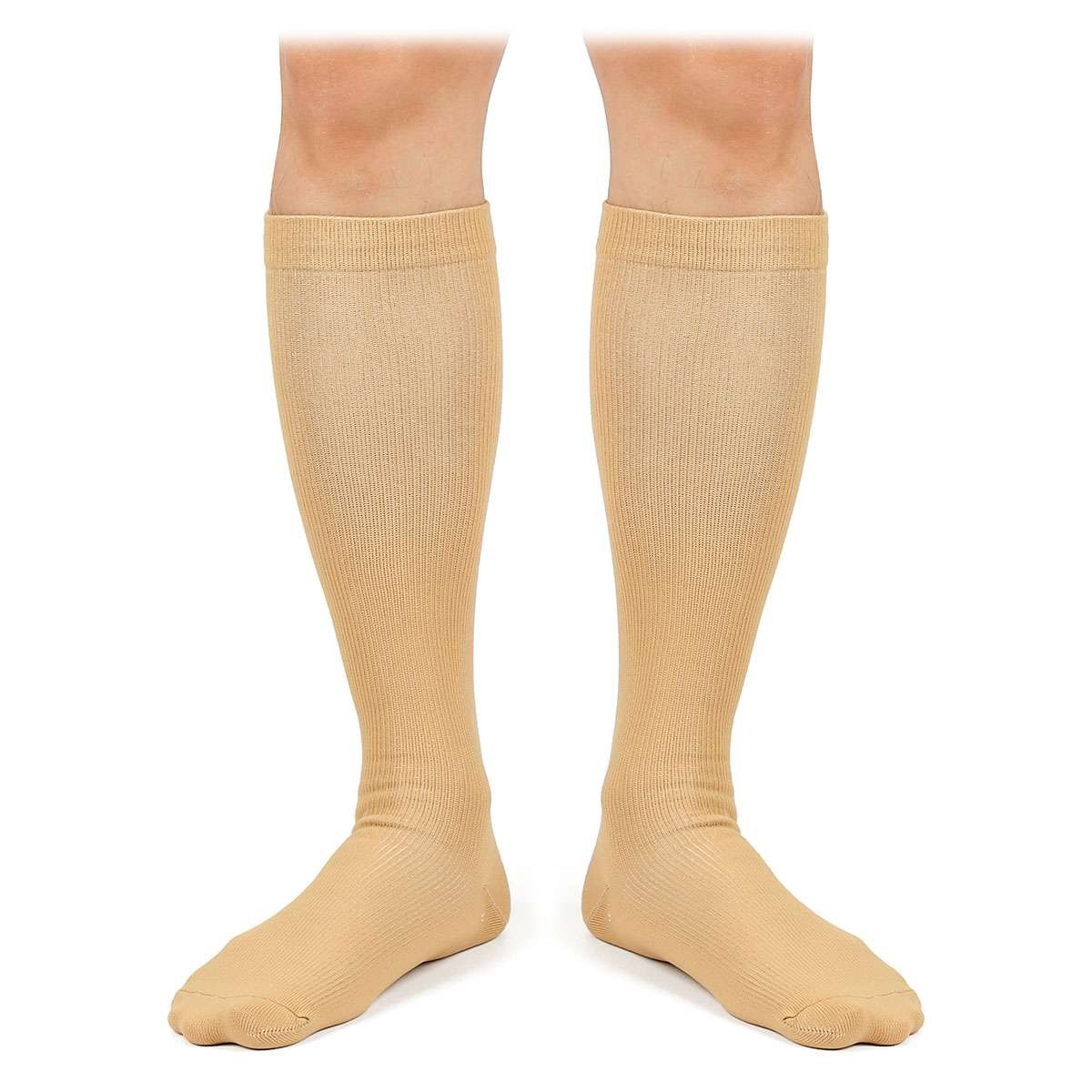5Pairs Womens Compression Socks Pain Relief Calf Leg Foot Support Stocking US
