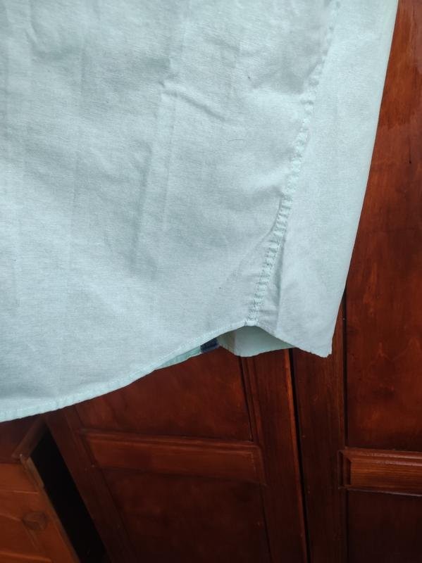Men Polo by SH shirt turquoise cotton 42/XL/50