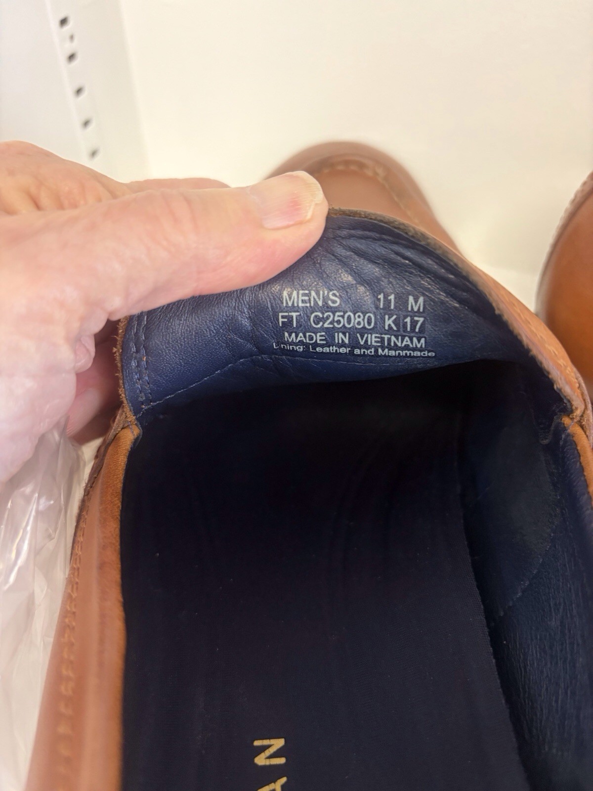 Cole Haan Men’s Tan Loafer Size 11M FTC25080 K 17