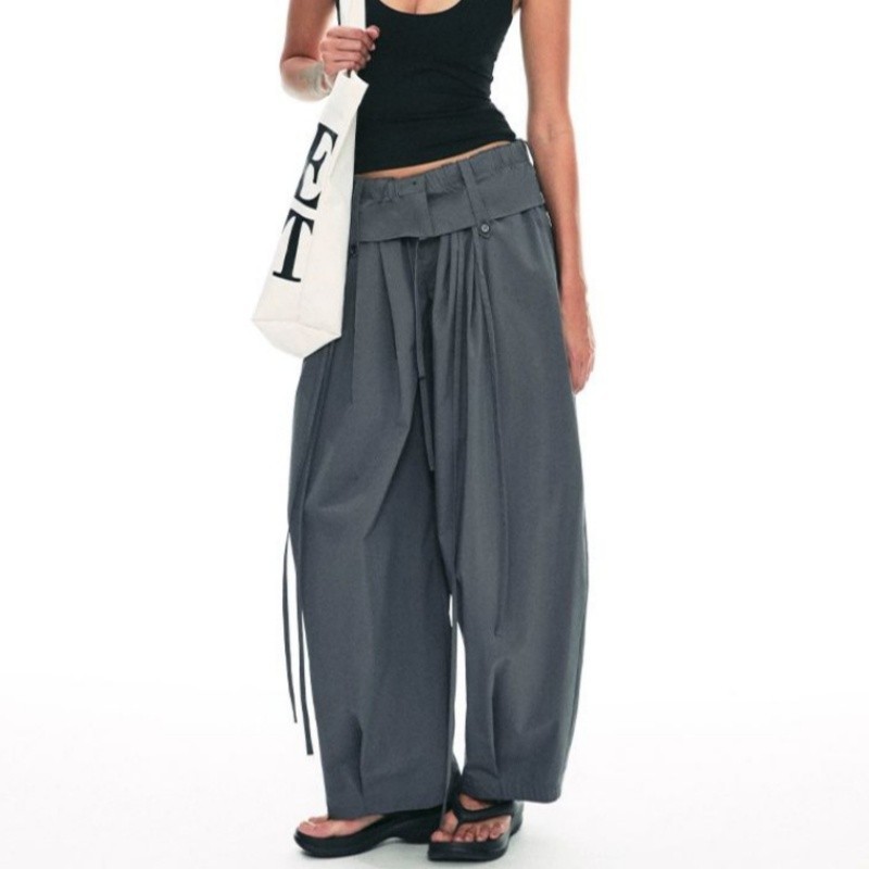 Korean version loose wide-leg pants casual pants trousers