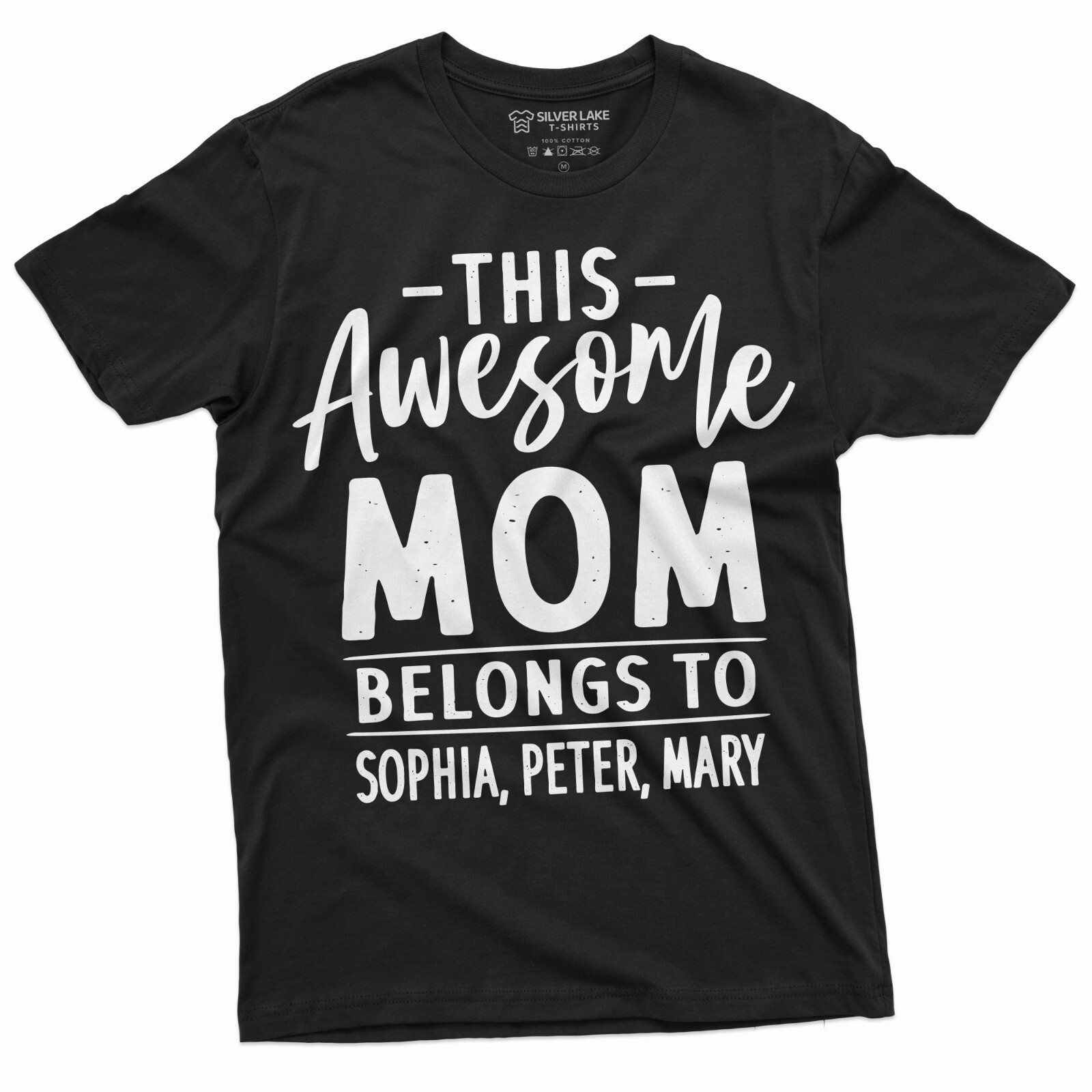 Personalized Mom Shirt Mother’s Day Shirt For Mom Customizable Mom T-Shirt
