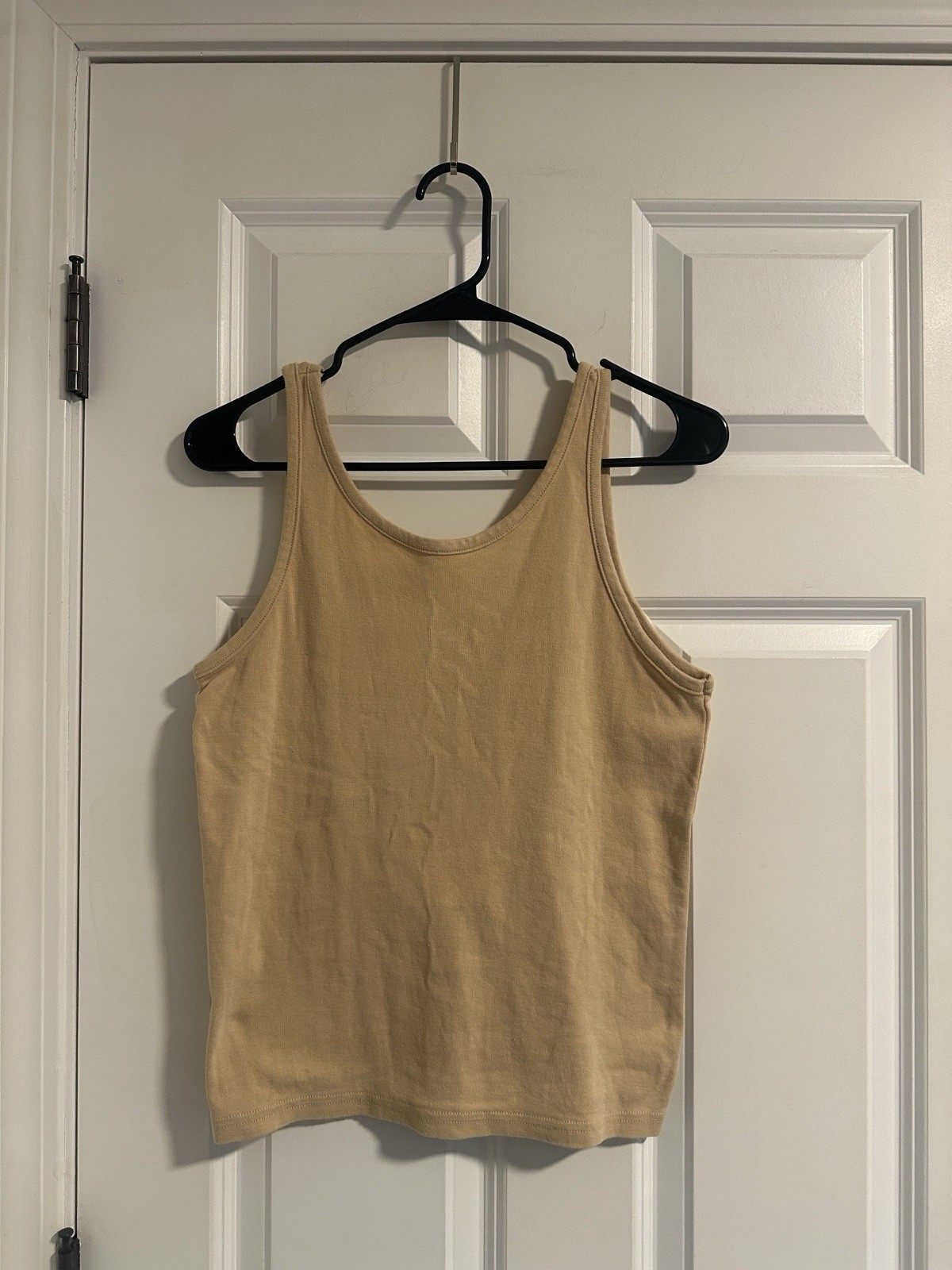 NWT Wol Hide Scoop Back Rib Tank in Barley size M