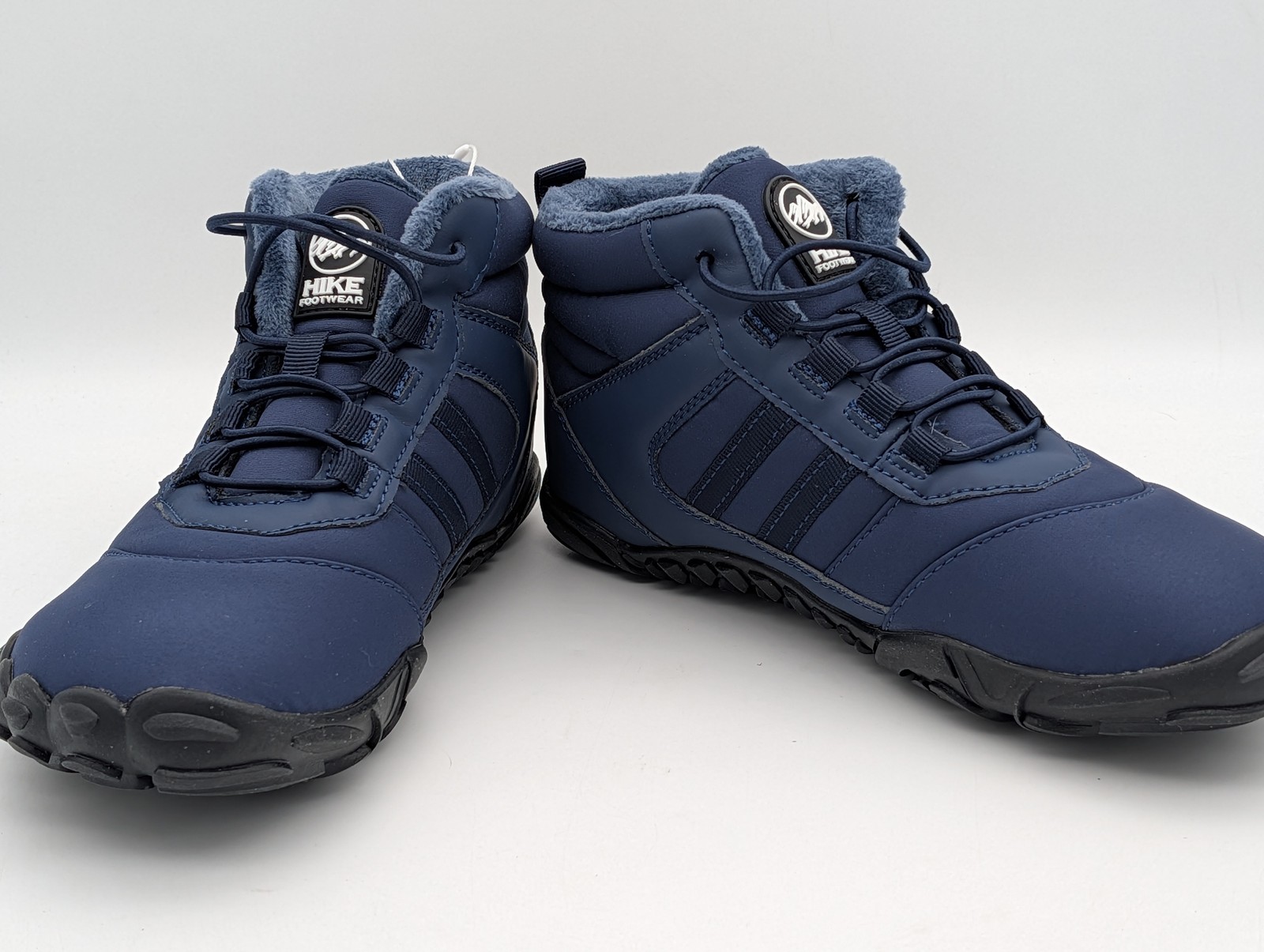 Hike Footwear Womens 5 Navy Blue Winter Hiking Boots Ankle Snow Fleece Lined