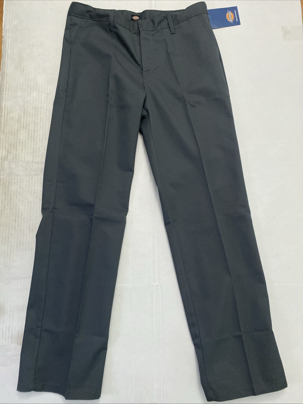 Dickies Boy’s Flat Front Pant Classic Fit Straight Leg Wrinkle Resistant