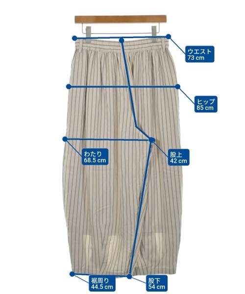 FRAPBOIS Pants (Other) BeigexBlack(Stripe Pattern) 1(Approx. S) 2200611405098