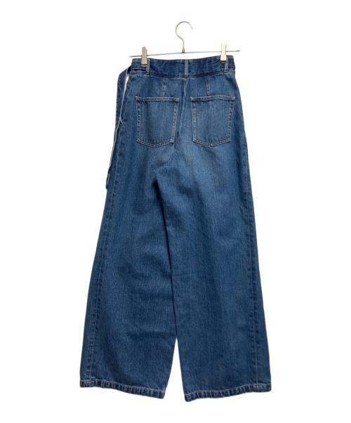MIESROHE Gurkha Design Organic Denim Pants Indigo MWFP234029