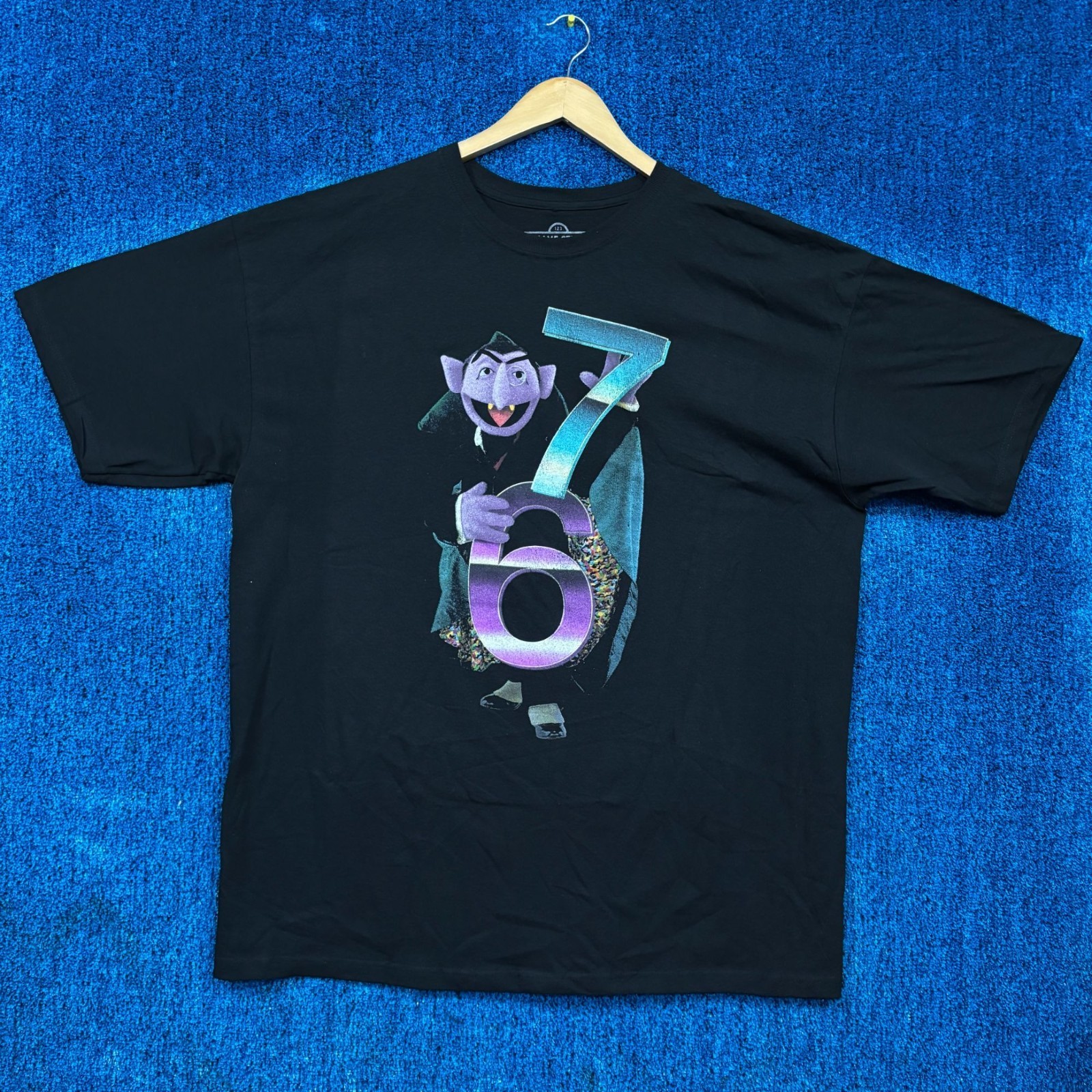 The Count Von Count 6 7 Meme Sesame Street Workshop Tee XXL