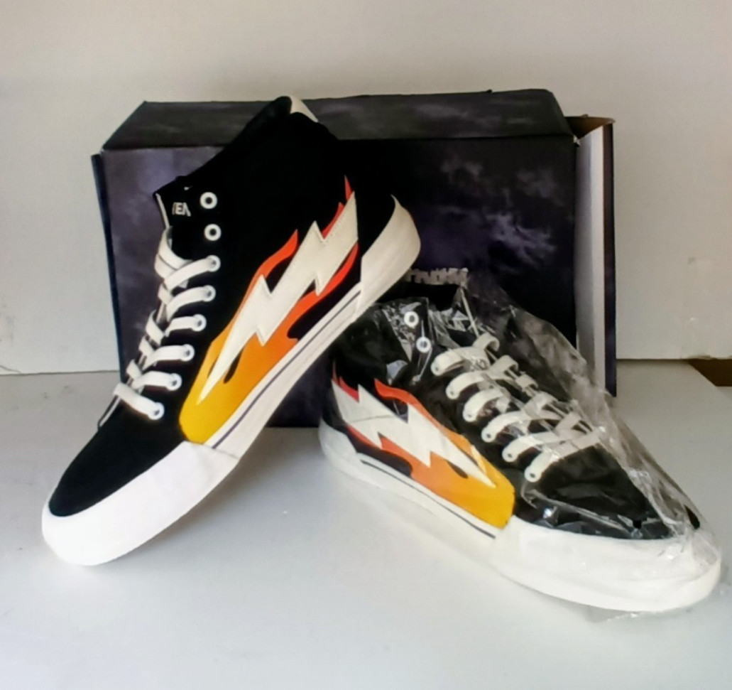 Revenge x Storm Volume 2 Hi-Top in Black Flame Size 12 New