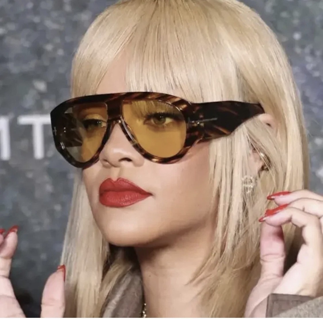 Designer Brand T Style Sunglasses Celebrity Fashion Couture Aviator Leopard
