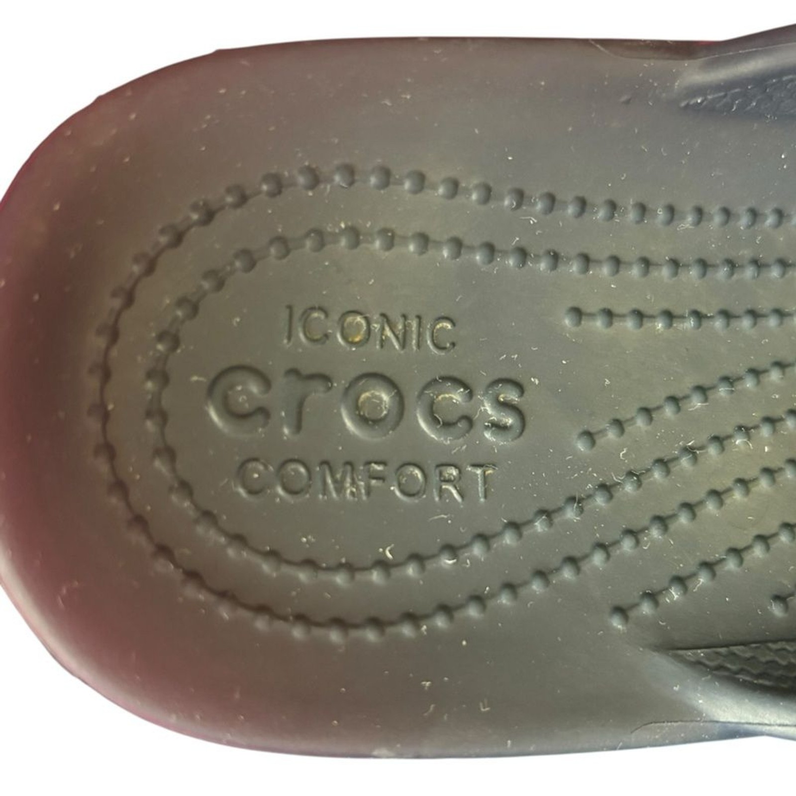 Crocs Sandals Baya II Flip Flop Slip On Mens 7 Women 9 Navy Blue