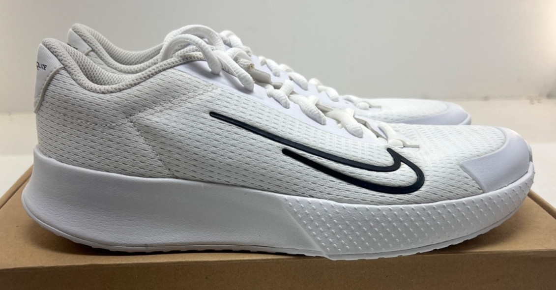NIKE Vapor Lite 2 HC Men’s Tennis Shoe White DV2018 100 NWD Free Ship