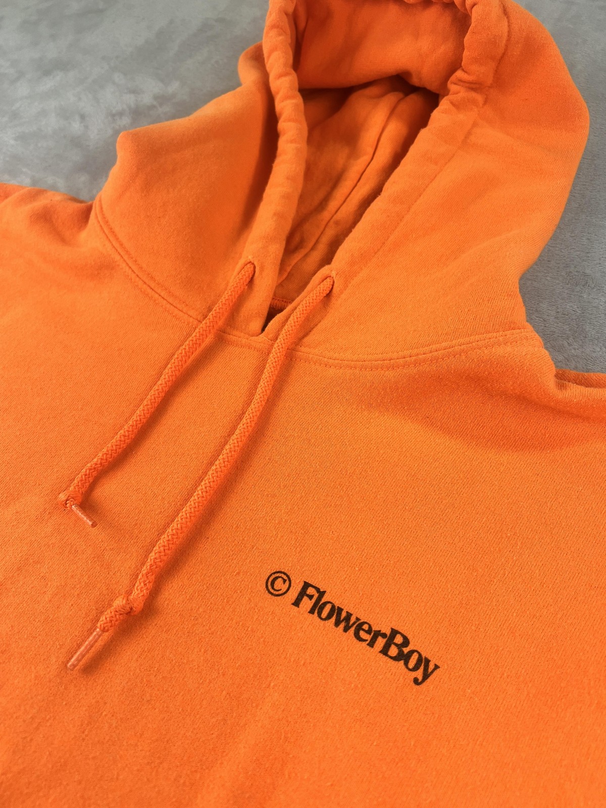 Golf Wang Save The Bees Hoodie Mens Small Orange Flower Boy OFWGKTA Sweatshirt