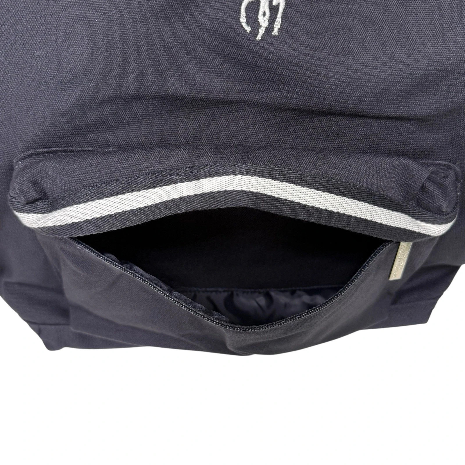 Polo Ralph Lauren Backpack Navy Blue Embroidered Logo School Travel Classic Bag