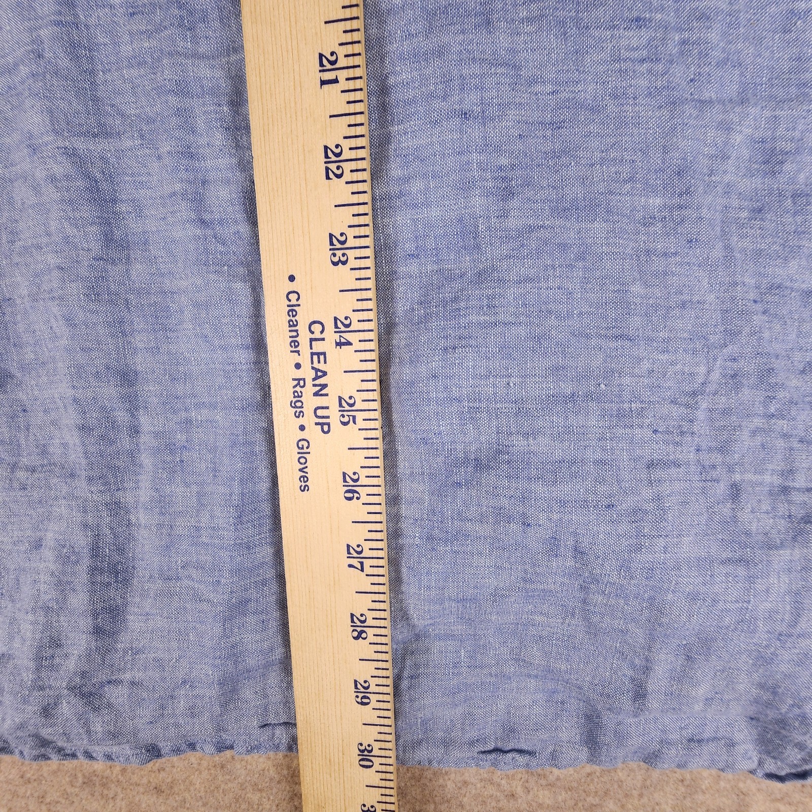 Tommy Bahama Relax Blue Linen Long Sleeve Button Down Shirt XL Beach Island Surf