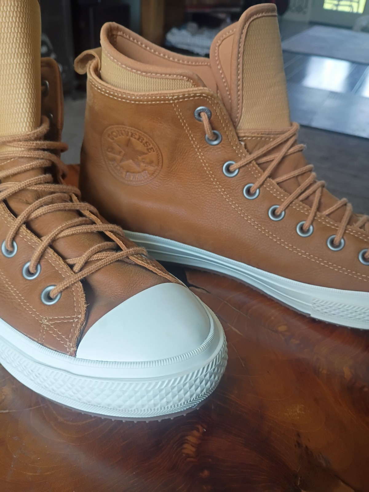Converse Chuck Taylor All Star Waterproof Boot High Raw Sugar 157461C. 11 Men