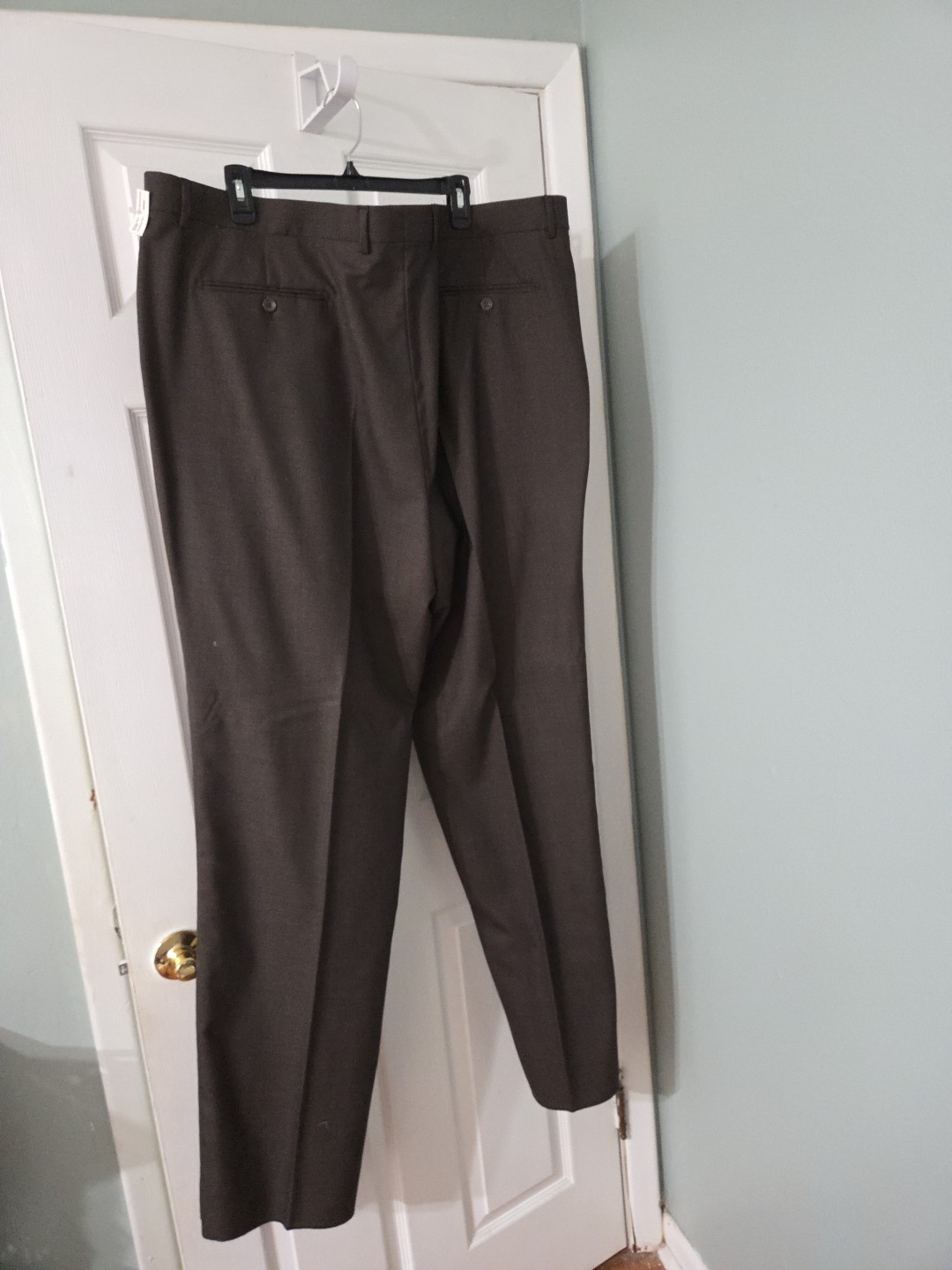 Rossellini Italy 100% Virgin Wool Men’s Brown Suit. 54L. NWT
