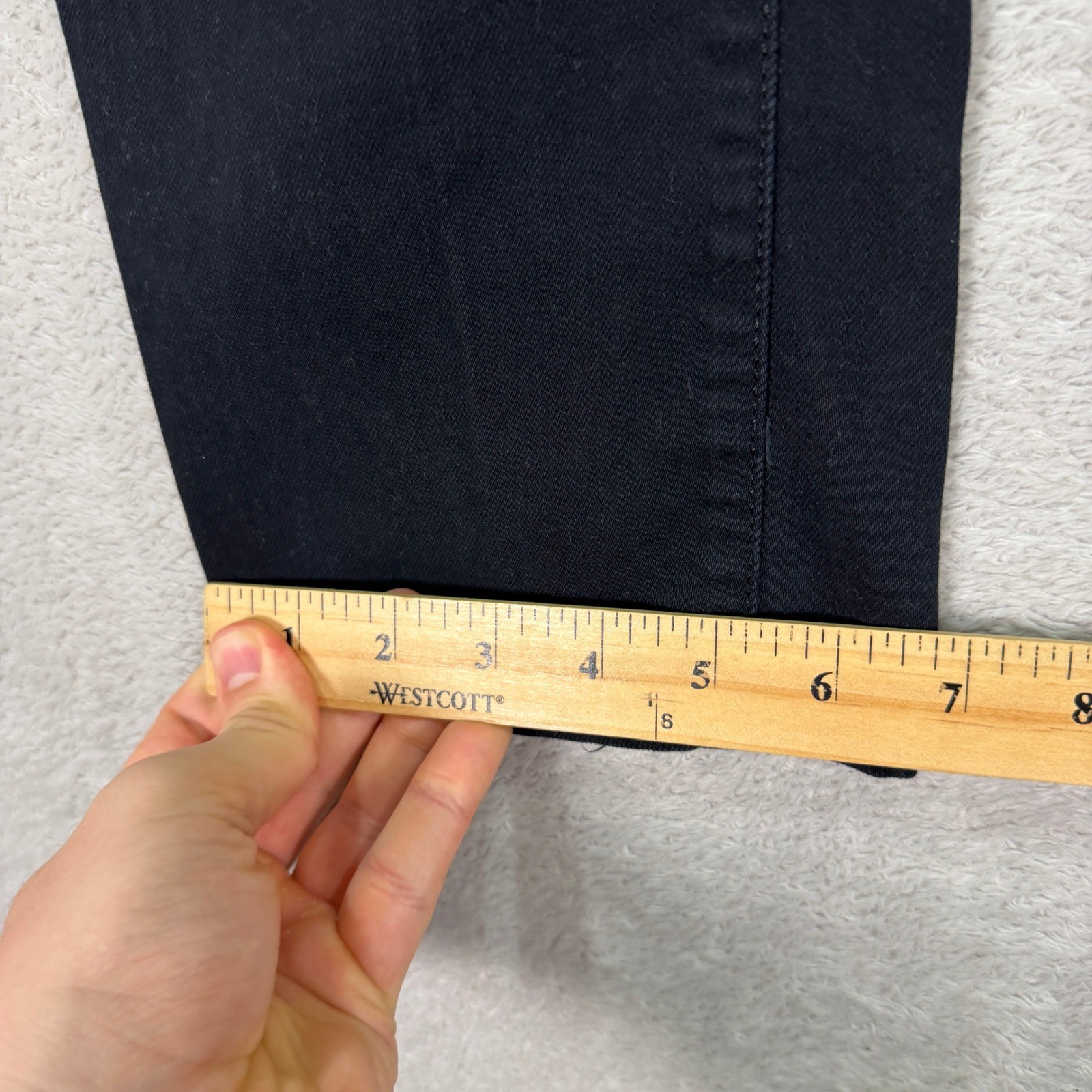Mavi Mens 34×32 Jake Slim Leg Jeans Adult Black Comfort Stretch Minimalist Denim
