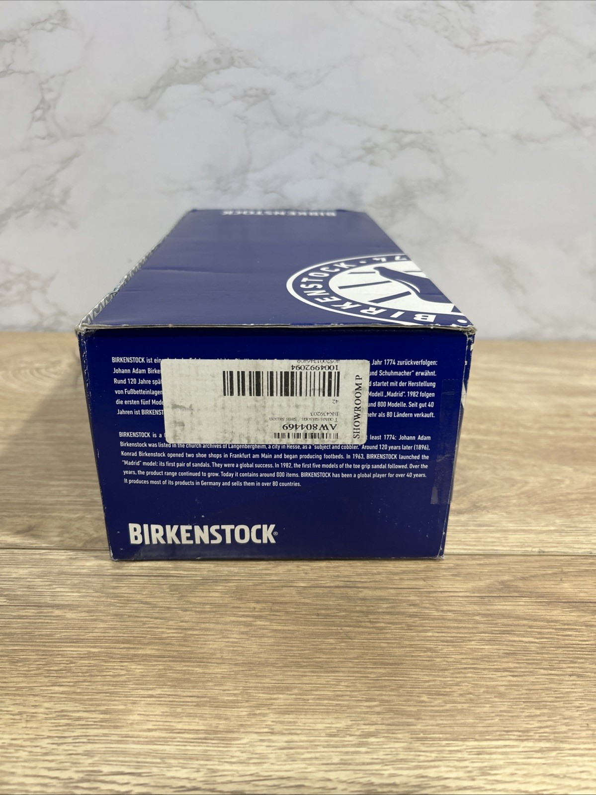 Birkenstock Madrid BS White Leather Women Sandals 0439203 Sz 11 Narrow New