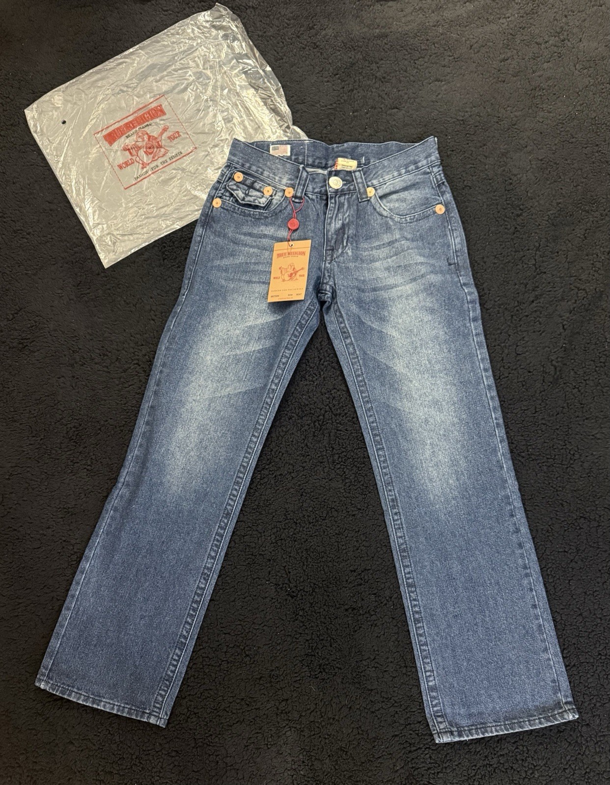 NWT Vintage True Religion Jeans Size 30×33 MADE IN USA