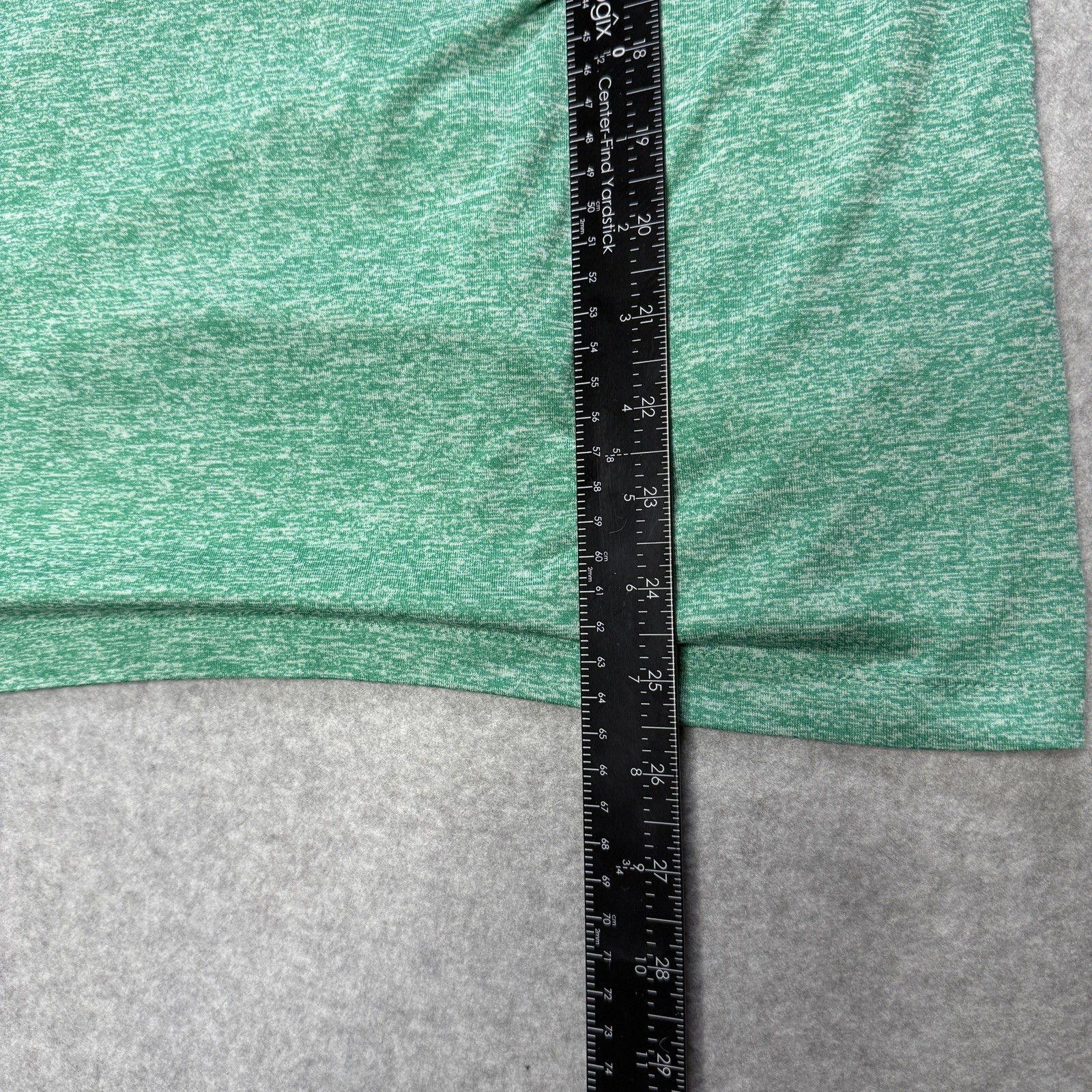 Under Armour Womens Medium Green Space Dye Racerback Tank Top Loose Fit Gym