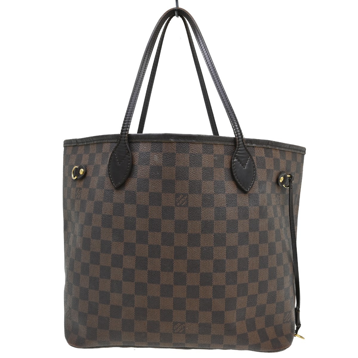 Best06 Louis Vuitton Neverfull MM Damier Ebene Tote Bag N41358 AR0069 BQ01193