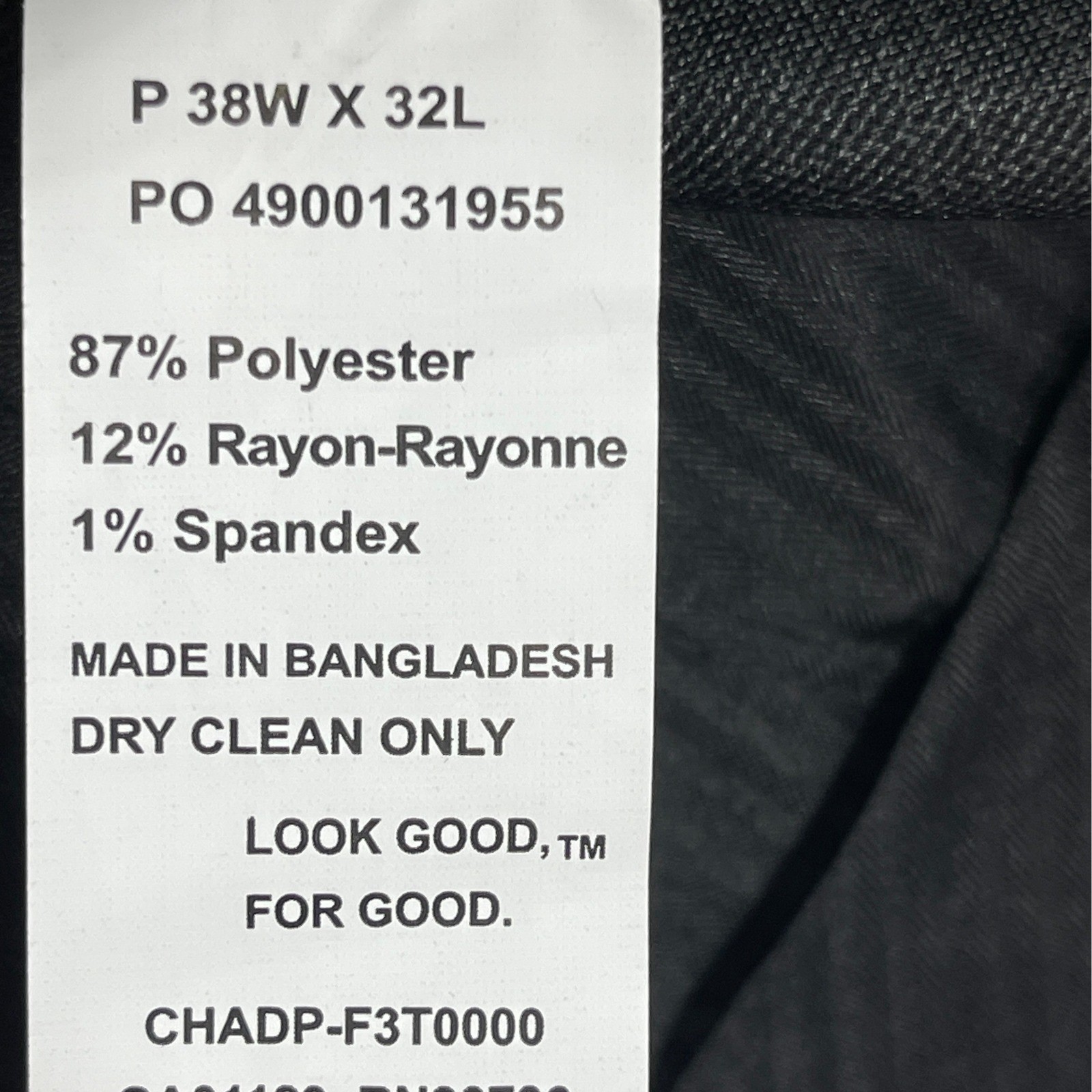 Kenneth Cole Reaction Dress Pants Mens 38×32 Grey Flex Modern Fit Techni-Cole