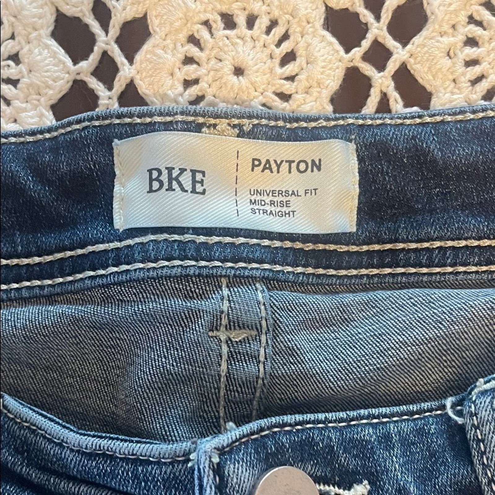 BKE Women’s Straight Leg Jeans – Blue