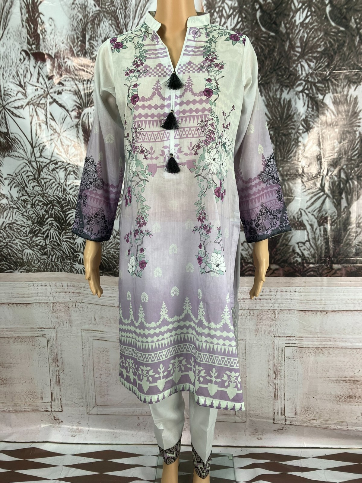 SALITEX SANA & SARA LAWN 3 PIECE SUIT READY TO WEAR