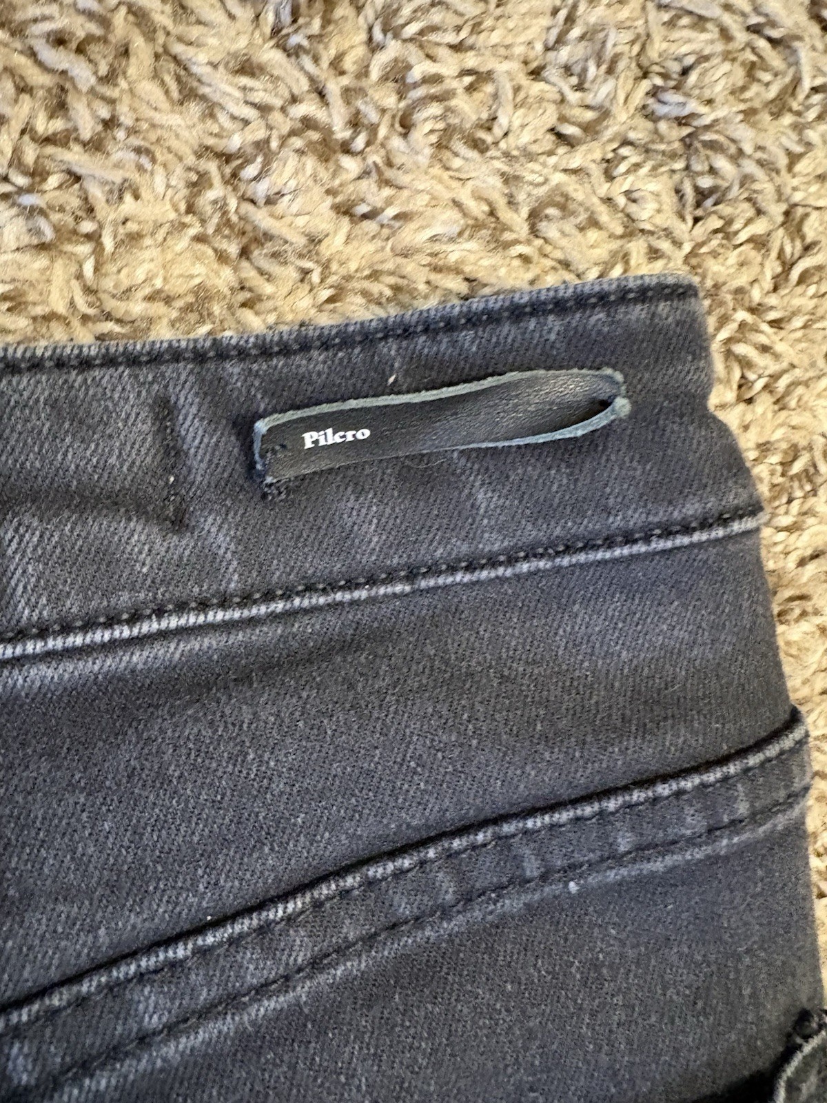 Pilcro Anthropologie Bootcut Superscript Women’s Jeans Black 28