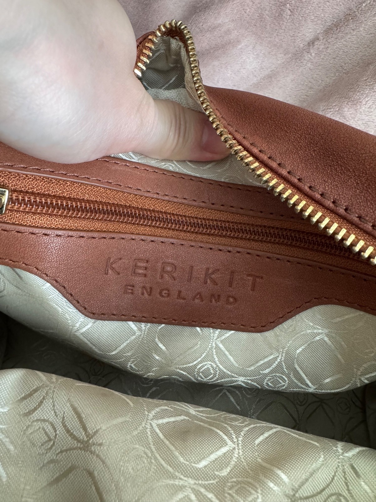 Keri Kit gretchen cross body brown leather