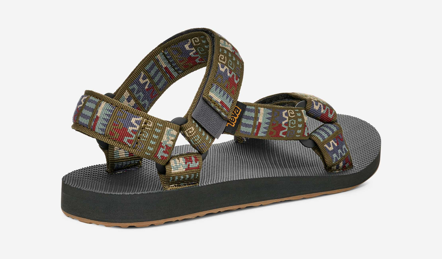 Teva Original Universal Geo Mashup Olive Strappy Sandal Men’s US Sizes 7-15 NIB!