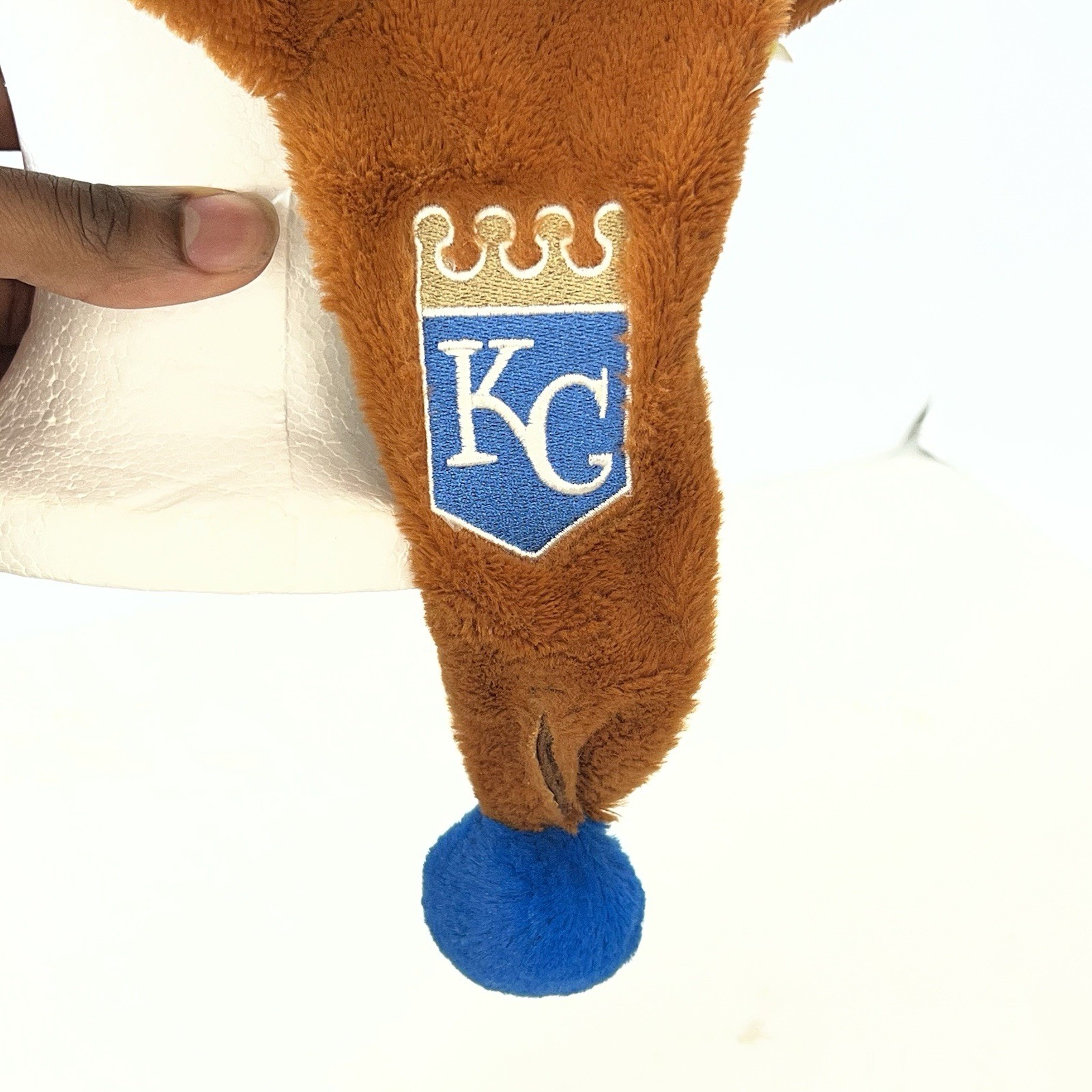Kansas City Royals Sluggerrr MLB Hat Beanie Cap Baseball FOCO