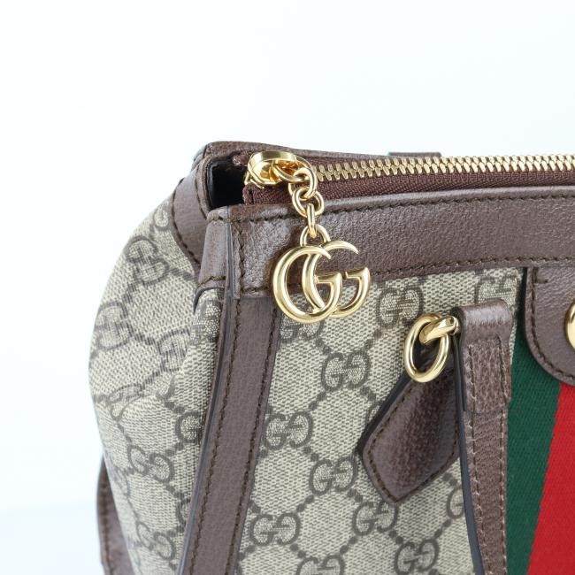 Gucci 547551 Ophidia GG Small Handbag Shoulder Bag White