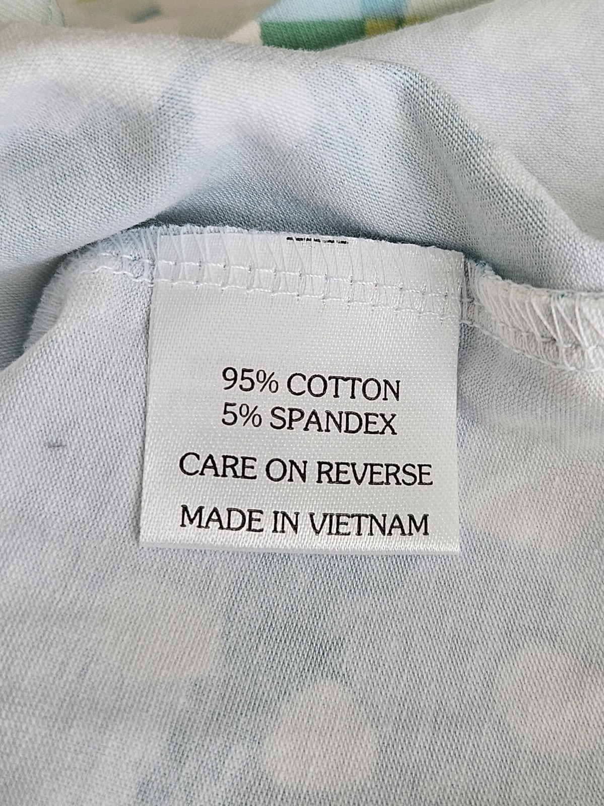 Ana Clare Medium Sundress Blue Green Tropical Beachy