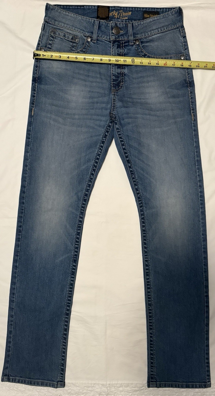 NEW Wrangler Rock 47 Demin MRS47 Wild West Men’s Slim Fit Jean Size 32×36