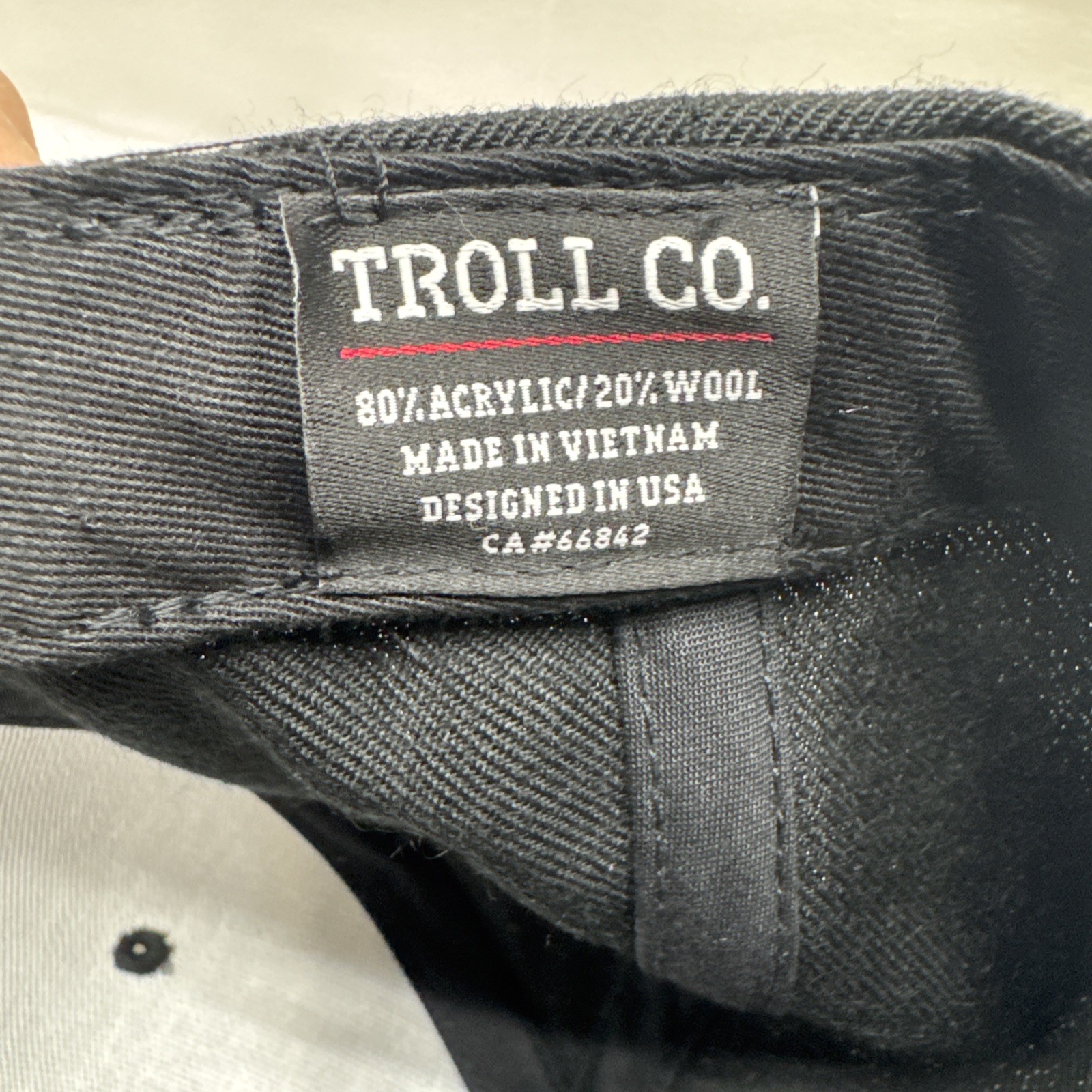 Troll Co ‘Dirty Hands Clean Money’ Snapback Hat Trucker Ball Cap NEW