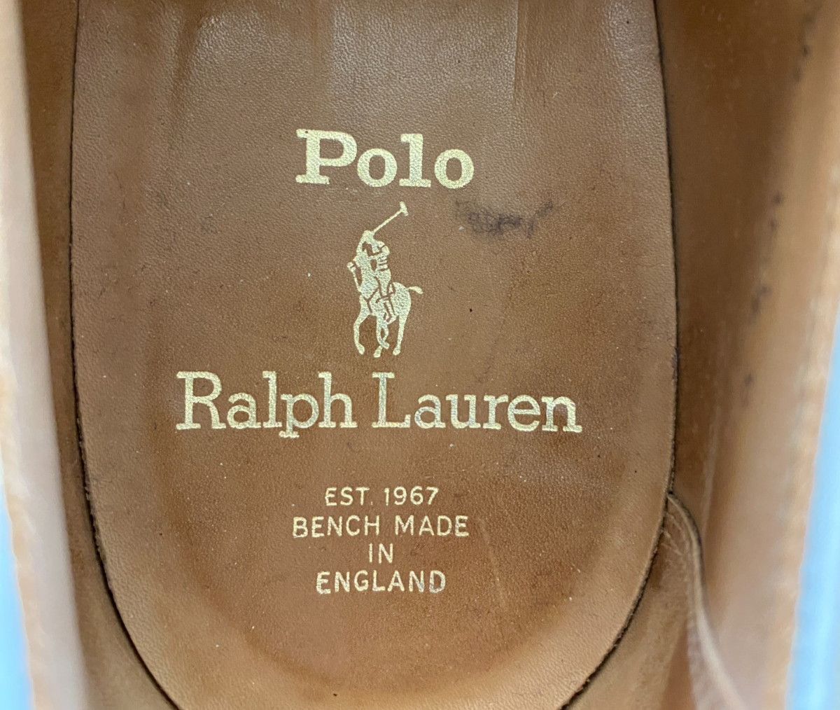Men’s Polo Saddle Shoes. Size 10.5 D. Bench Made in England. Excellent Condition