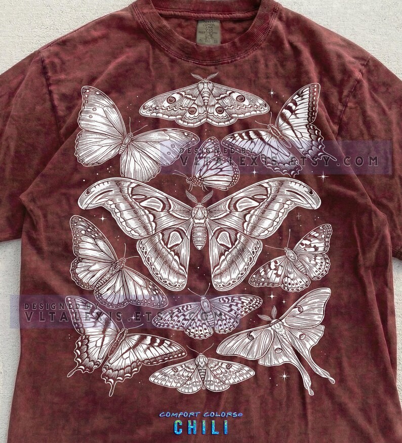 Butterfly Moth Insect Lover Entomology Comfort Tee Nature Bug Gift