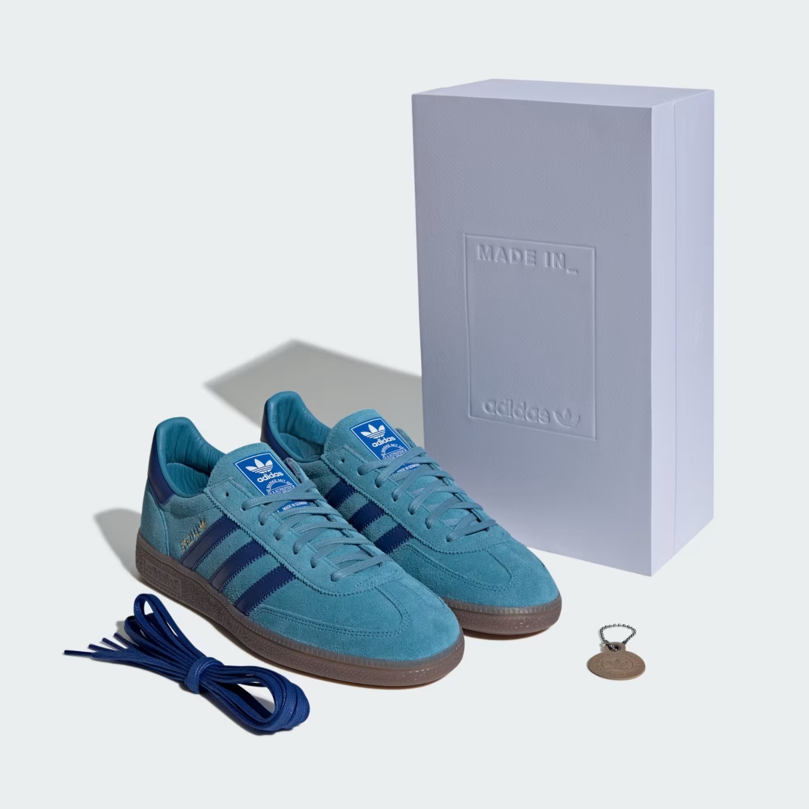 adidas Originals HANDBALL SPEZIAL MIG IH6635 Tactile Steel Royal Blue Gum Men’s