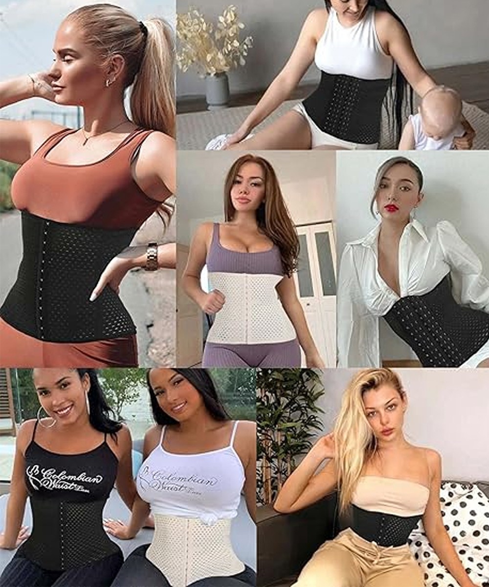 Waist Trainer Training Body Shaper Shapewear Underbust Cincher Tummy Belt Corset