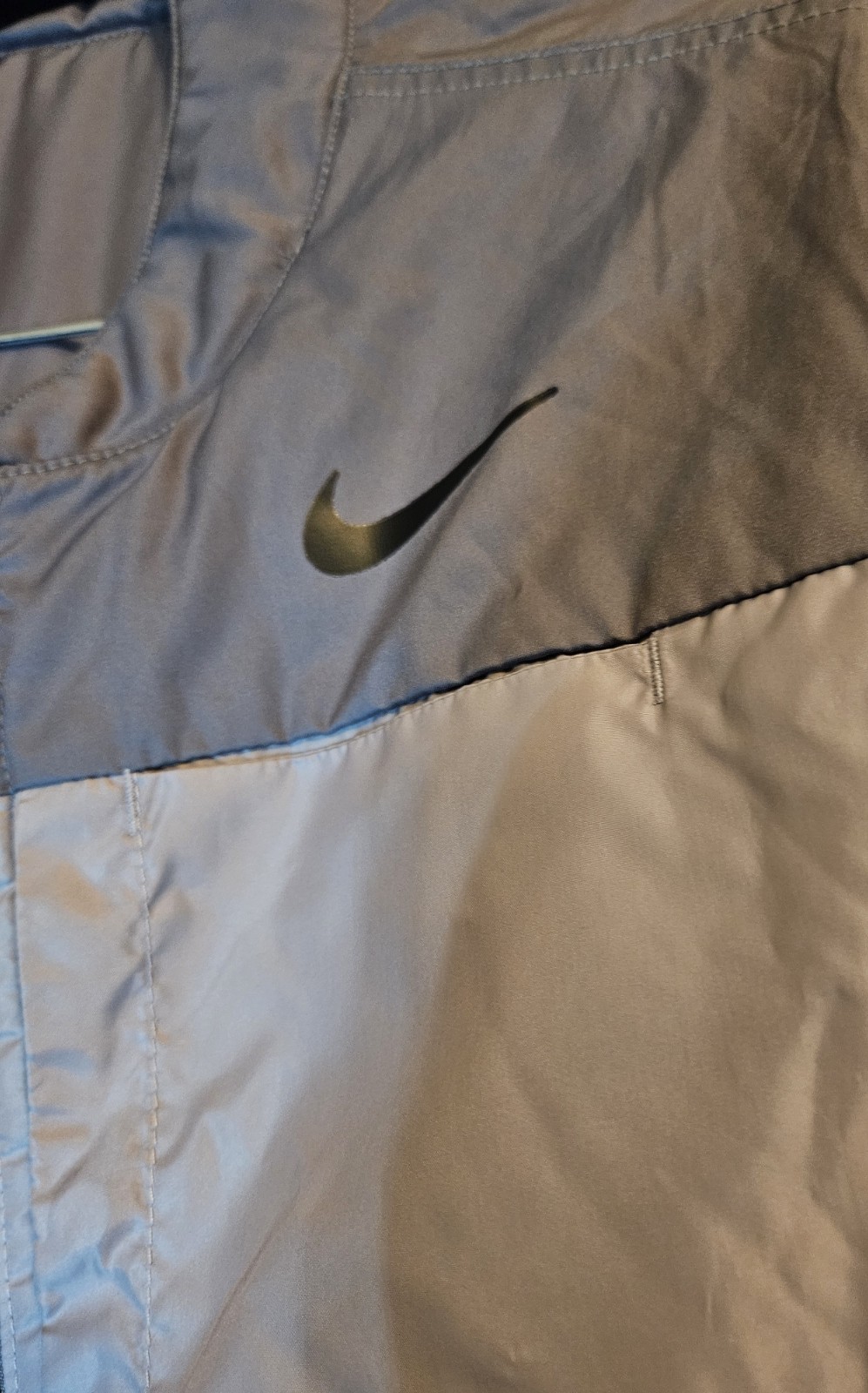 Nike Puffer Vest Reversible Gray Men’s Large