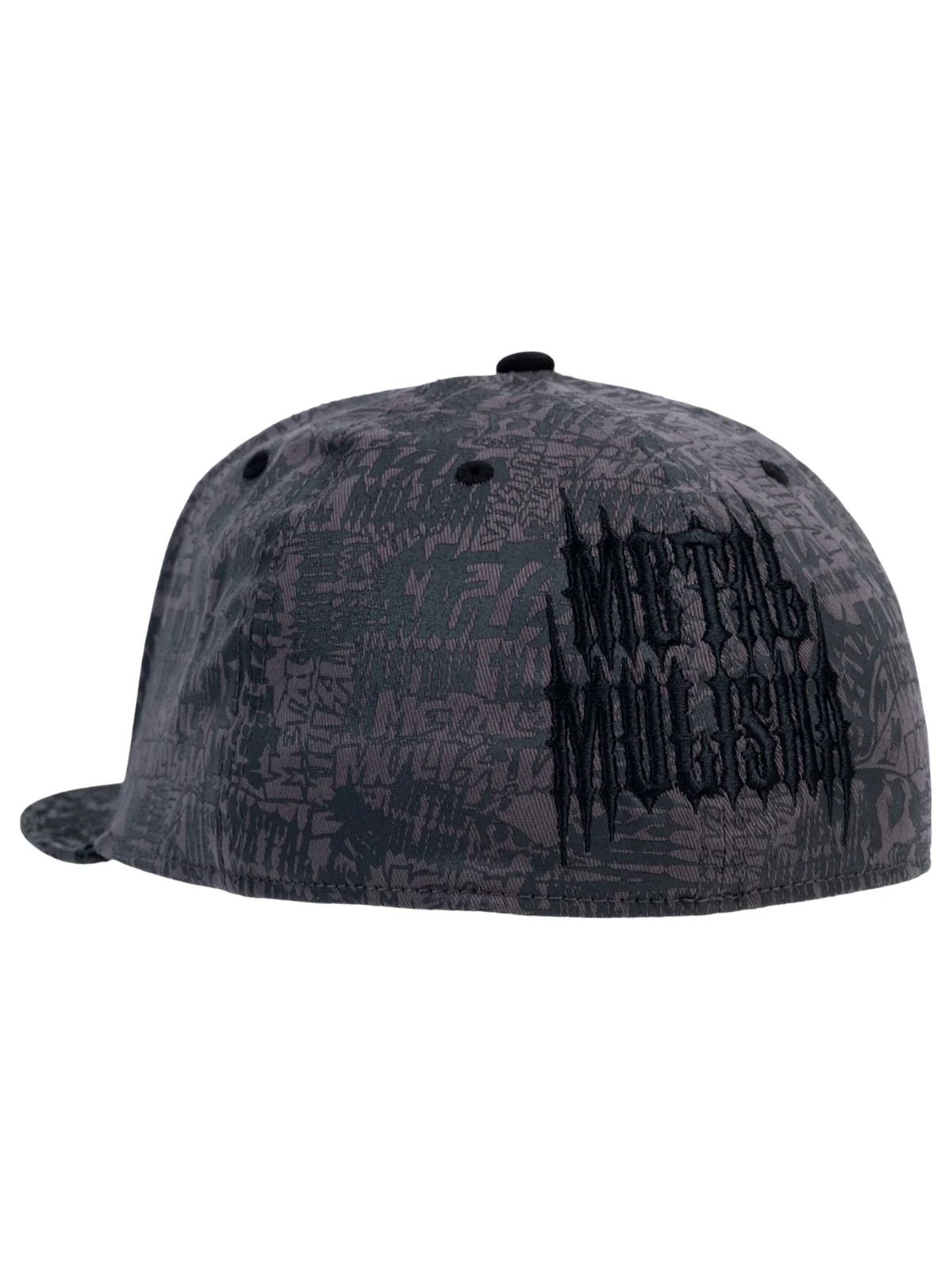 Metal Mulisha Men’s Ghost 3 Flex Hat Motocross Skull and Helmet FMX Baseball Cap