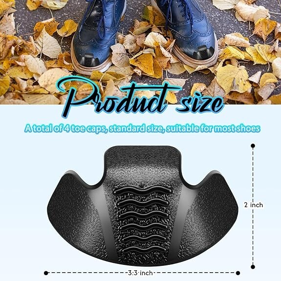 Boot Toe Protectors 4 Pieces Boot Guards Work Boot Toe Guards Work Boot Toe Boot