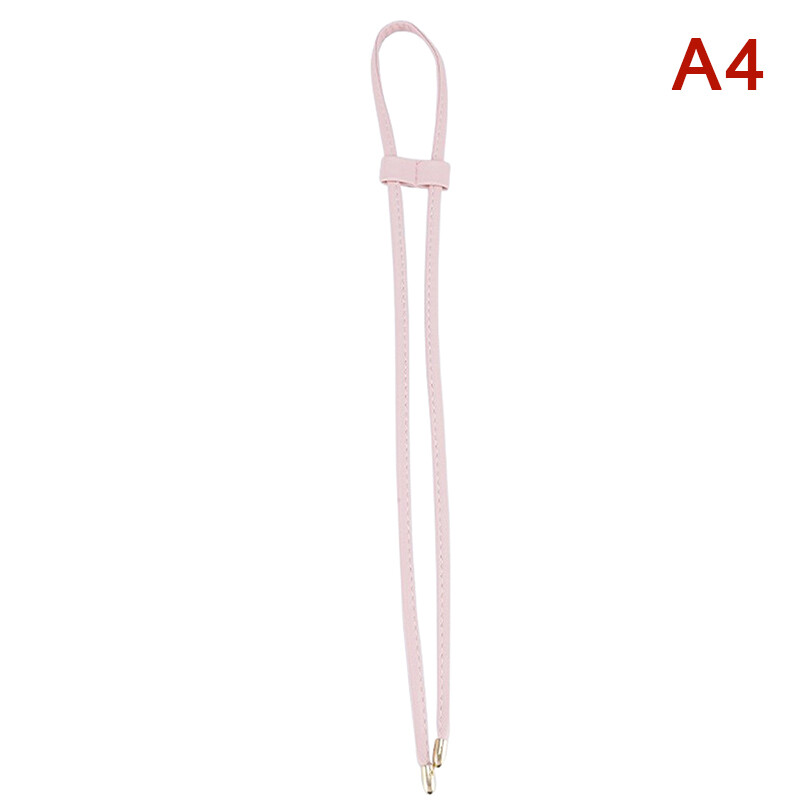 Women Detachable PU Leather Bag Strap DIY Replacement Bucket Bag Drawstring SN❤