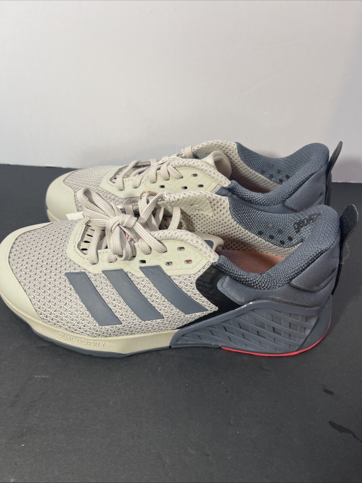Adidas Dropset 3 Training Shoes Mens 6 Womens 7 Wonder Alumina Onix New