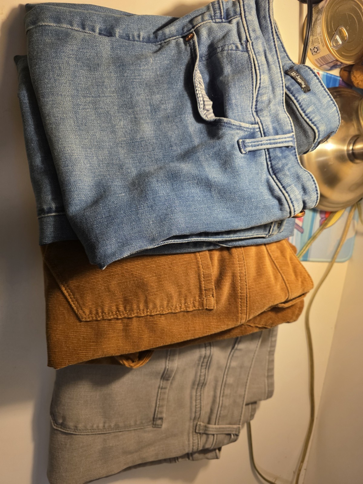 Lot 3 Talbots Size 12 Mixed Jeans Corduroy