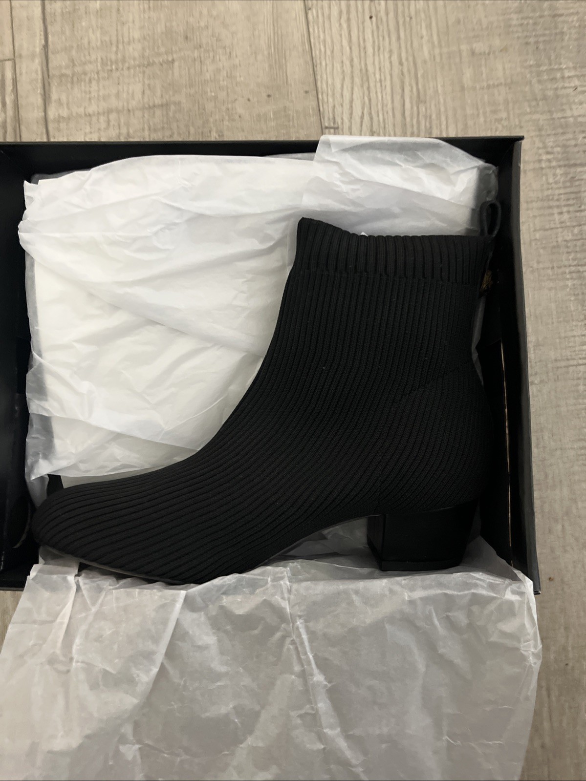 Kurt Geiger London Mini Elmer Booties Black Shoes – Kids Size 4M – New In Box